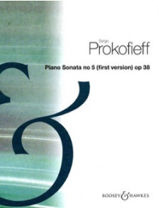Prokofiev S. Sonate N°5 OP 38 Piano