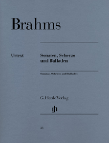 Brahms J. Sonates, Scherzos et Ballades Piano