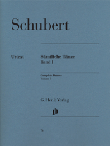 Schubert F. Edition Integrale Des Danses Vol 1 Piano