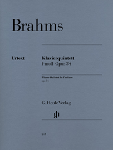 Brahms J. Quintette Avec Piano OP 34