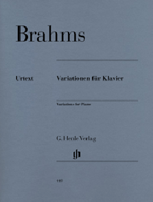 Brahms J. Variations Piano