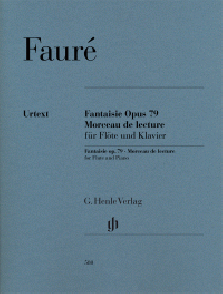 Faure G. Fantaisie OP 79 et Morceau de Lecture Flute