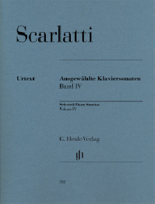 Scarlatti D. Sonates Choisies Vol 4 Piano