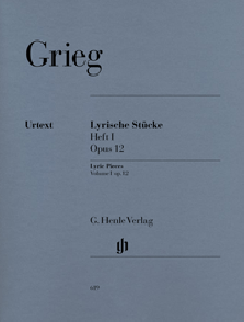 Grieg E. Pieces Lyriques Vol 1 OP 12 Piano