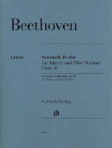 Beethoven L.v. Serenade OP 41 Flute