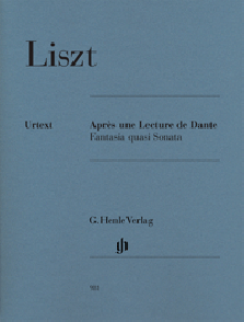 Liszt F. Apres Une Lecture de Dante - Fantasia Quasi Sonata Piano