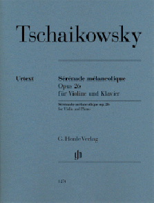 Tchaikowsky P.i. Serenade Melancolique OP 26 Violon