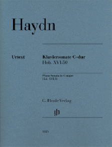Haydn J. Sonate Hob XVI:50 Piano