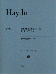 Haydn J. Sonate Hob XVI:23 Piano