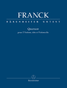 Franck C. Quatuor Ens. Cordes