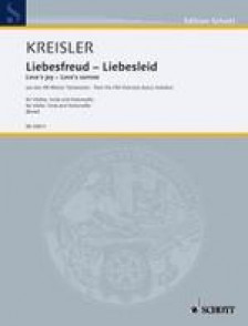Kreisler F. Liebesfreud Liebeslied Trio A Cordes
