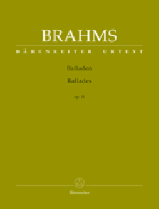 Brahms J. Ballades OP 10 Piano