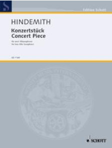 Hindemith P. Konzerstuck Saxophones
