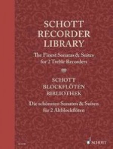 Schott Recorder Library 2 Flutes A Bec Alto