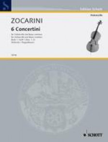 Zocarini M. Concertini Vol 1 Violoncelle