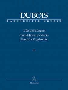 Dubois T. L'oeuvre D'orgue Vol 3 Orgue