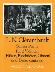 Clerambault L.n. Sonata Prima 2 Violons