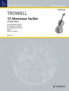 Trowell A. Morceaux Faciles Vol 2 Violoncelle