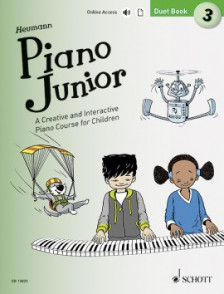 Heumann H.g. Piano Junior Duet Book 3 Piano A 4 Mains