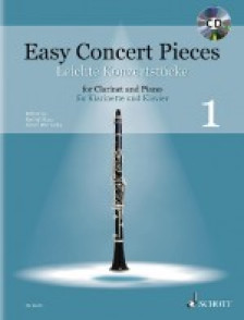 Easy Concert Pieces Vol 1 Clarinette