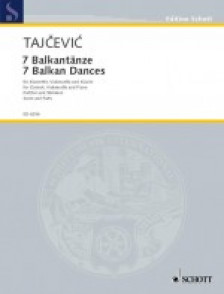 Tajcevic M. Balkan Dances Clarinette, Violon et Piano