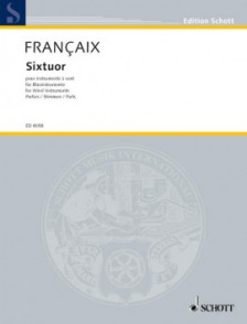 Francaix J. Sixtuor Instruments A Vent Conducteur