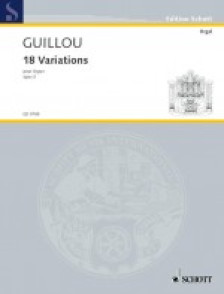 Guillou J. Variations OP 3 Orgue