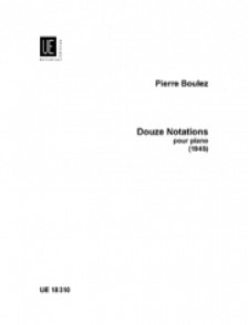 Boulez P. Notations Piano