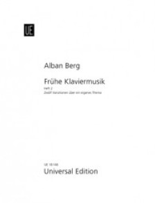 Berg A. Fruhe Klaviermusik Vol 2  Piano