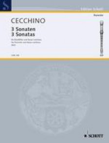 Cecchino T. Sonates Flute A Bec