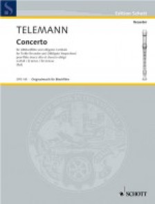 Telemann G.p. Concerto RE Mineur Flute A Bec Alto