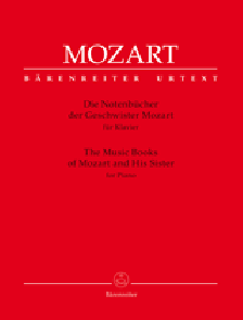 Mozart W.a. The Music Books OF Mozart And His Sister Piano