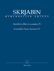 Scriabine A. Complete Piano Sonatas Vol 4 Piano
