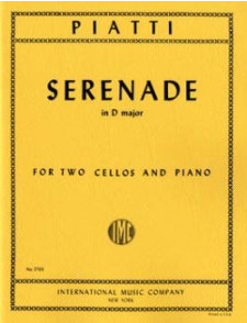 Piatti A. Serenade D Major 2 Violoncelles Piano