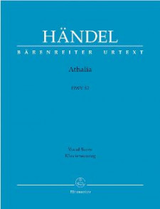 Handel G.f. Athalia Chant Piano