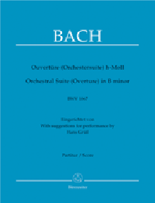 Bach J.s. Ouverture SI Mineur Flute et Cordes