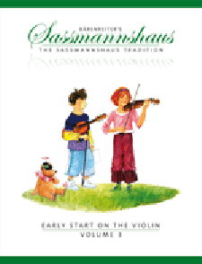 Sassmannshaus Early Start Vol 3 Violon
