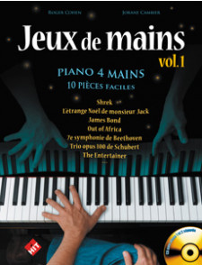 Cohen/cambier Jeux de Mains Vol 1 Piano 4 Mains