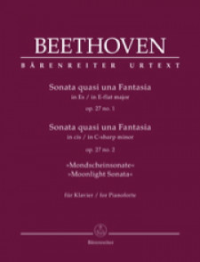 Beethoven L. Sonate OP 27  Piano