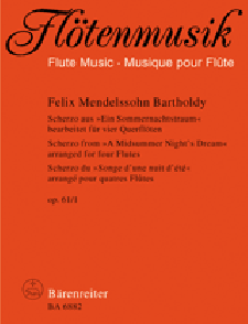 Mendelssohn F. Songe D'une Nuit D'ete OP 61/1FLUTES