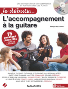 Heuvelinne P./rouve M. JE Debute L'accompagnement A la Guitare
