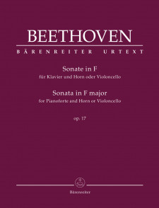 Beethoven L.v. Sonate OP 17 Cor OU Violoncelle