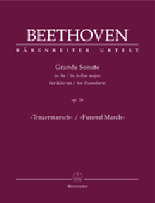 Beethoven L. Sonate N°12 OP 26 Piano