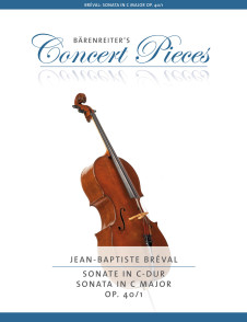 Breval J.b. Sonate C Major Opus 10/1 Violoncelle