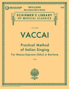Vaccai N. Methode Pratique de Chant Voix Moyenne