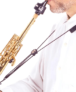 Sangle Saxophone BG S82M Soprano Courbe Nylon