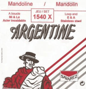 Jeu de Cordes Argentine 1540X Pour Mandoline