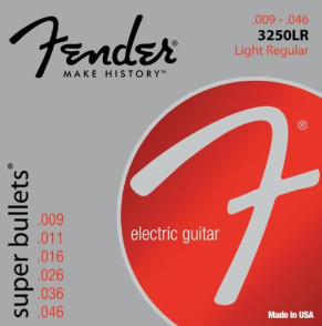 Jeu de Cordes Guitare Fender Super Bullets 3250LR Light Regular 009/046