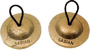 Sabian 50101 Cymbales A Doigt Light