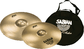 Sabian XSR5006B1 Crash Xsr Pack Fast 16" & 18" + Housse Cymbale